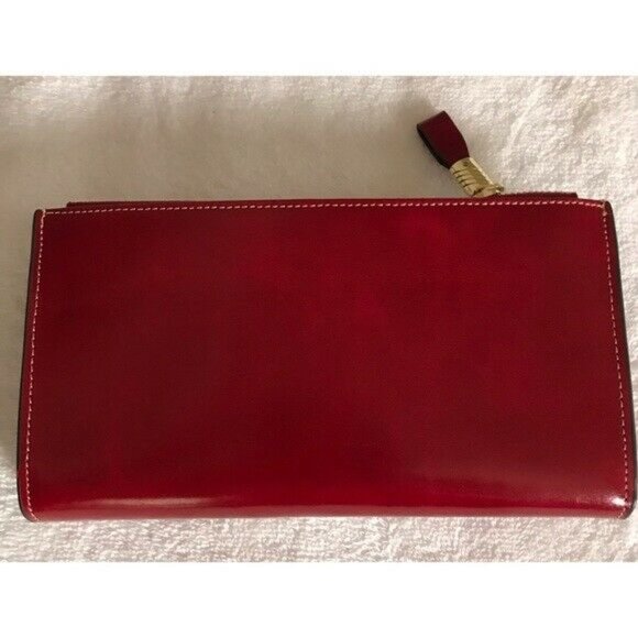 Itsalife RFID Genuine Wax Leather Red Wallet - Picture 5 of 5